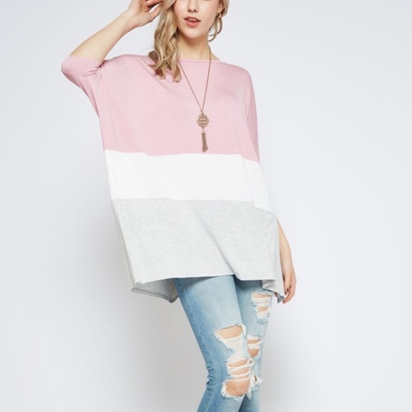 NWT Beeson River Colorblock Tunic - Picture 3 of 4